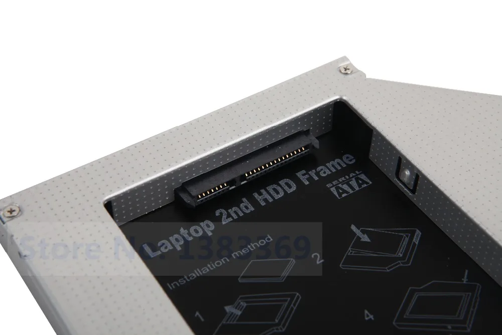NIGUDEYANG 2 й SATA IDE HDD SSD адаптер для жесткого диска Caddy Asus A6000 A6K A6VM заменяемый привод DVD