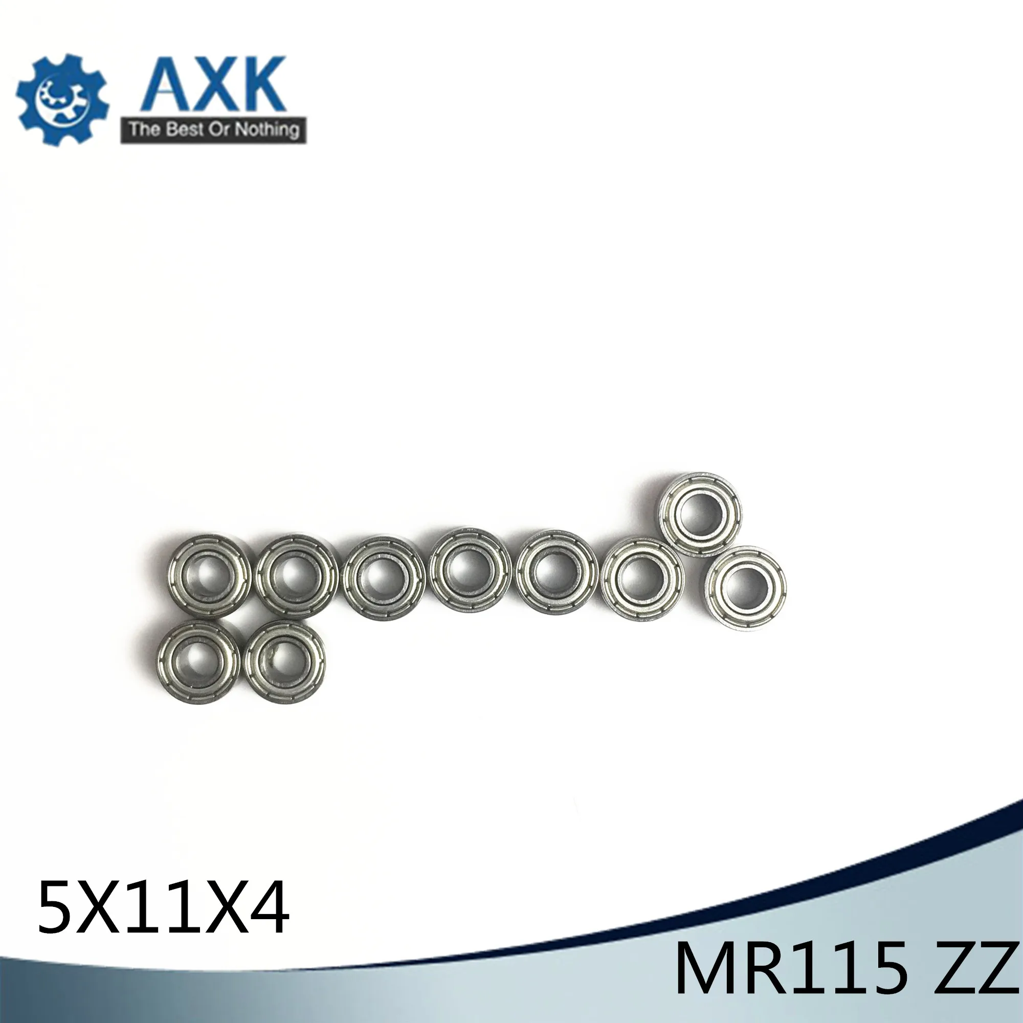 MR115ZZ подшипник ABEC 1 (10 шт.) 5*11*4 мм миниатюрный MR115 ZZ шариковые подшипники L 1150ZZ Y04