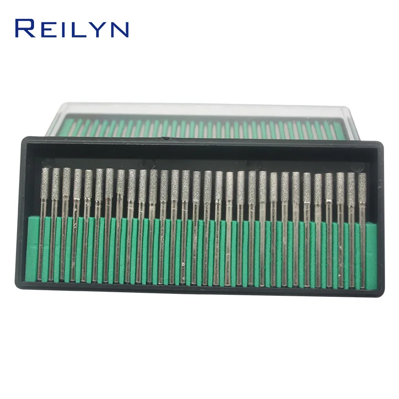 Абразивный алмазный шлифовальный инструмент 30 шт./компл. точечная точка 120 #3x3 мм