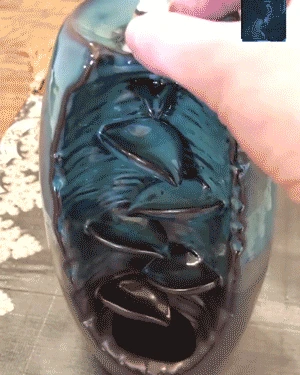Новая горелка для благовоний с обратным потоком благовония керамические изделия благовония Ddiffuser домашний офис горная река рукодельный держатель благовоний