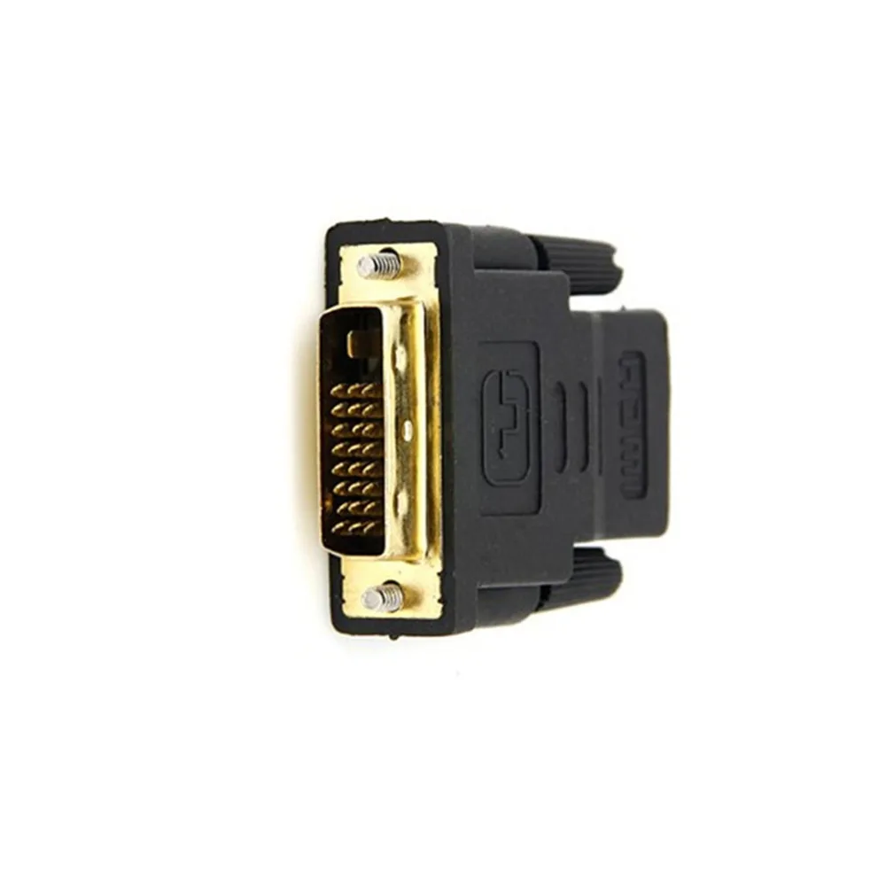 DVI 24 + 1 к HDMI совместимого адаптера кабели 24k позолоченный штекер конвертер Папа