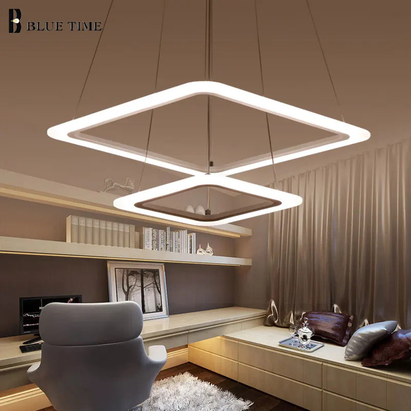 Потолочная люстра светодиодный светильник для гостиной столовой спальни|modern led