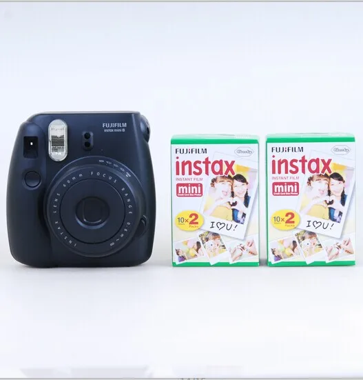 Новое Fujifilm Instax мини 8 пять цветов мгновенной фотографии + 2 коробк. фильм равнине