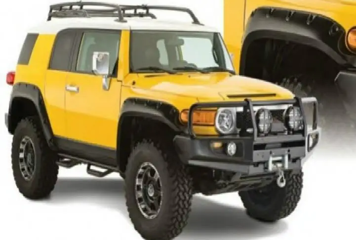 1/10 масштаб Rock Cralwer AXIAL SCX10 Tamiya CC01 RC8WD D90 51560 Toyota FJ Cruiser Body set Wheelbase 265 мм (без багажника
