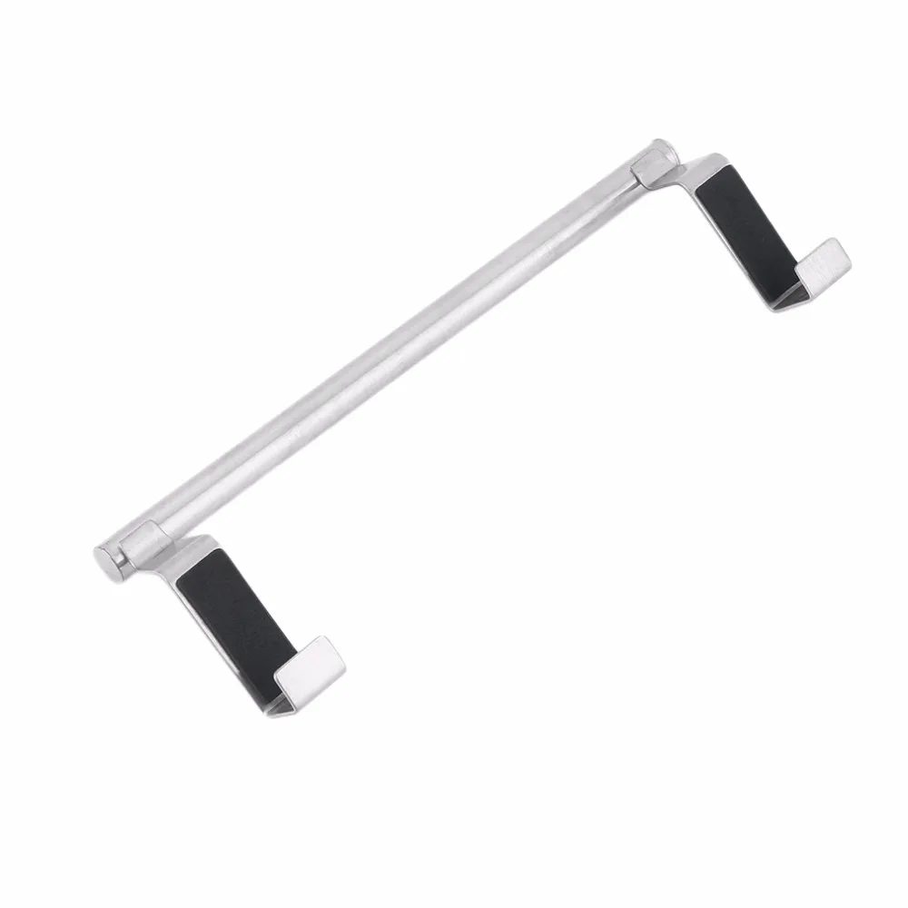 New Bathroom Door Kitchen Towel Over Holder Drawer Hook Storage Scarf Hanger Cabinet Hanging Stainless Steel Rack | Обустройство дома