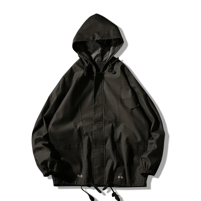 2018 осень зима новый шаблон Куртка Рабочая одежда пальто свободного кроя мужчина