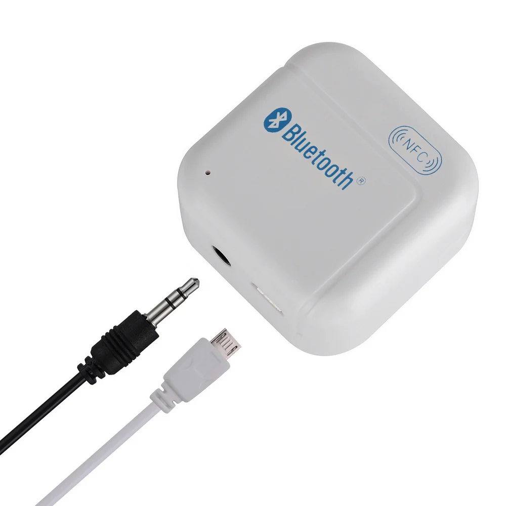 Nfc включен беспроводной AD2P bluetooth-приемником музыка приемник адаптер ключ с 3.5 мм