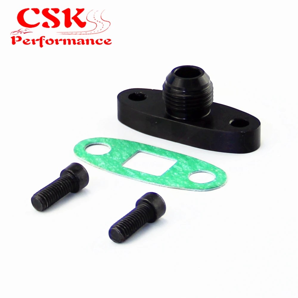 1 шт. адаптер для фланцевой прокладки|an fittings|fitting anturbo oil drain |