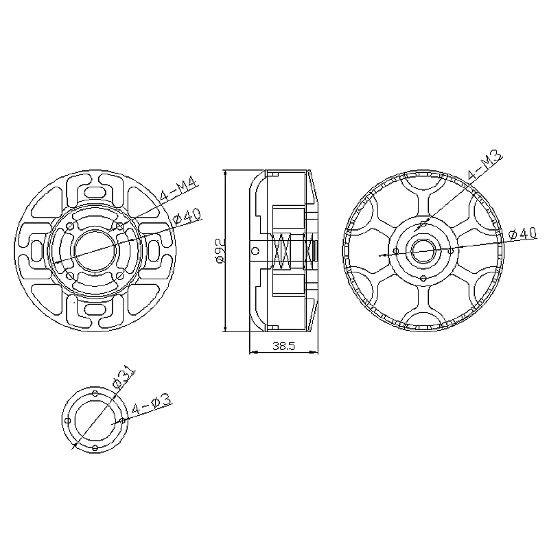 1 шт. W9235 (X8318S) бесщеточный двигатель KV100 KV120 моторы для диско-шара двигателя