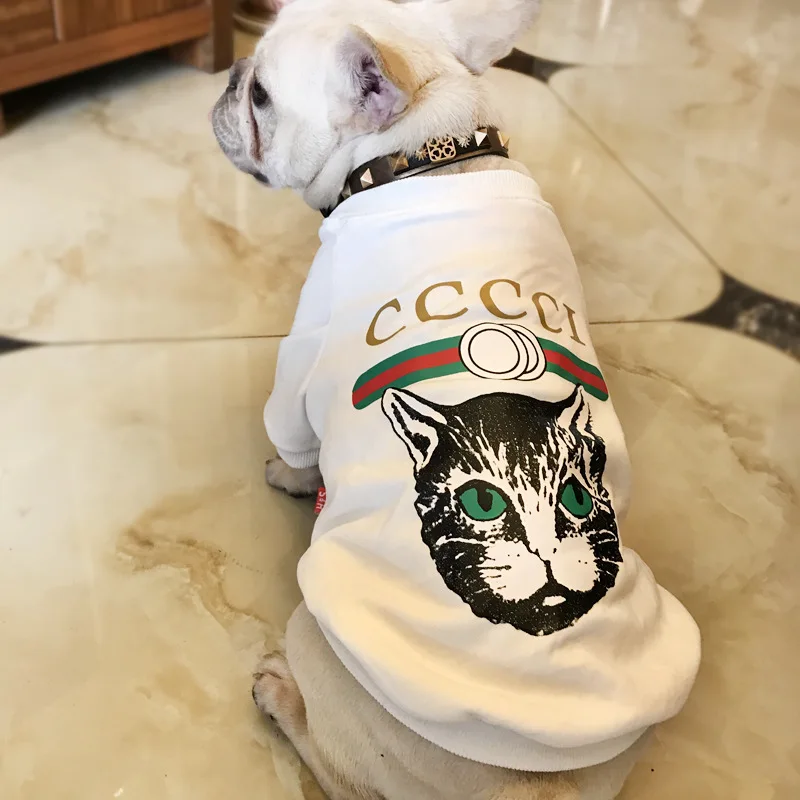 Новая трендовая Одежда для собак Тедди бишон модный Щенок Кот повседневная