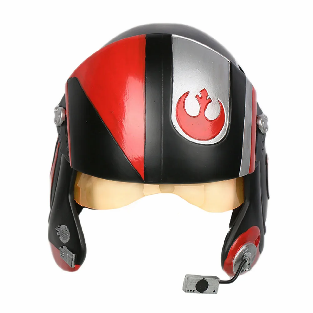 X COSTUME Звездные войны POE dameron шлем пилота wings полная голова Смола Маска гоночный