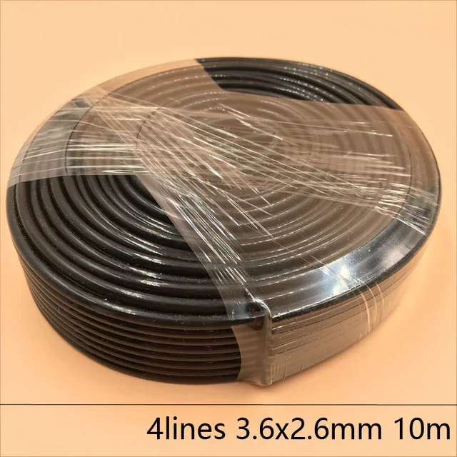 4 lines UV Ink Tube ECO Solvent 2.6mm x 3.6mm for ROLAND Miaki Printer parts