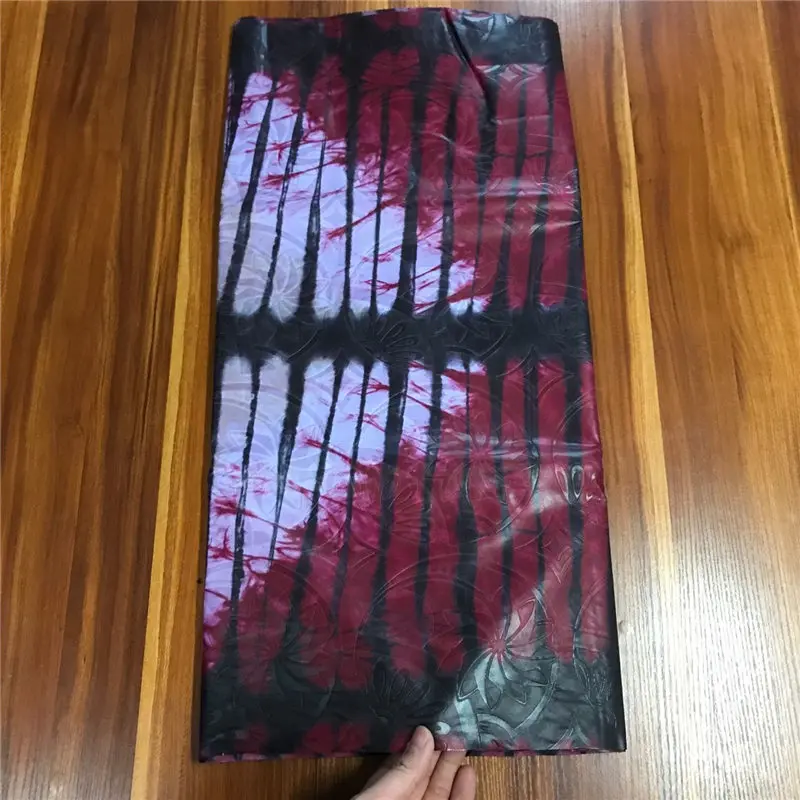 2019 морская парча ткань Базен риче высокого качества 5 ярдов/сумка африканская