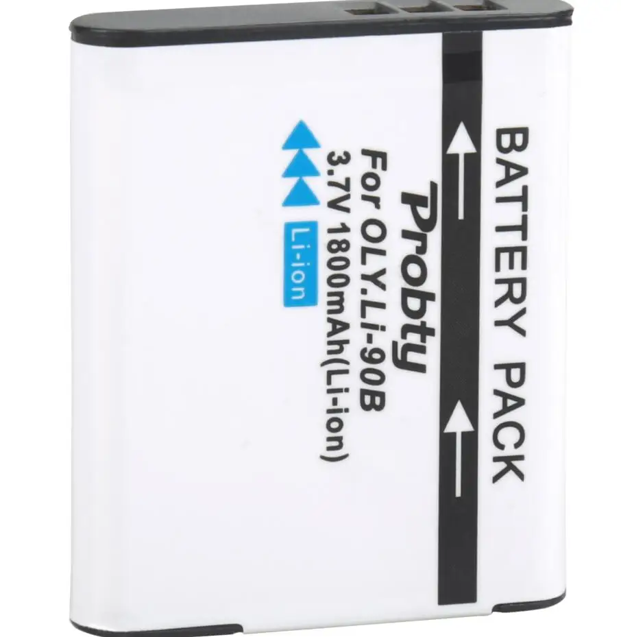 1 battery LI-90B Камера Батарея+ зарядка для Olympus жесткая TG-1 iHS TG-2 iHS TG-3 TG-4 SH50 Olympus SP-100 Olympus SP-100EE Olympus SH-1 - Цвет: 1 battery