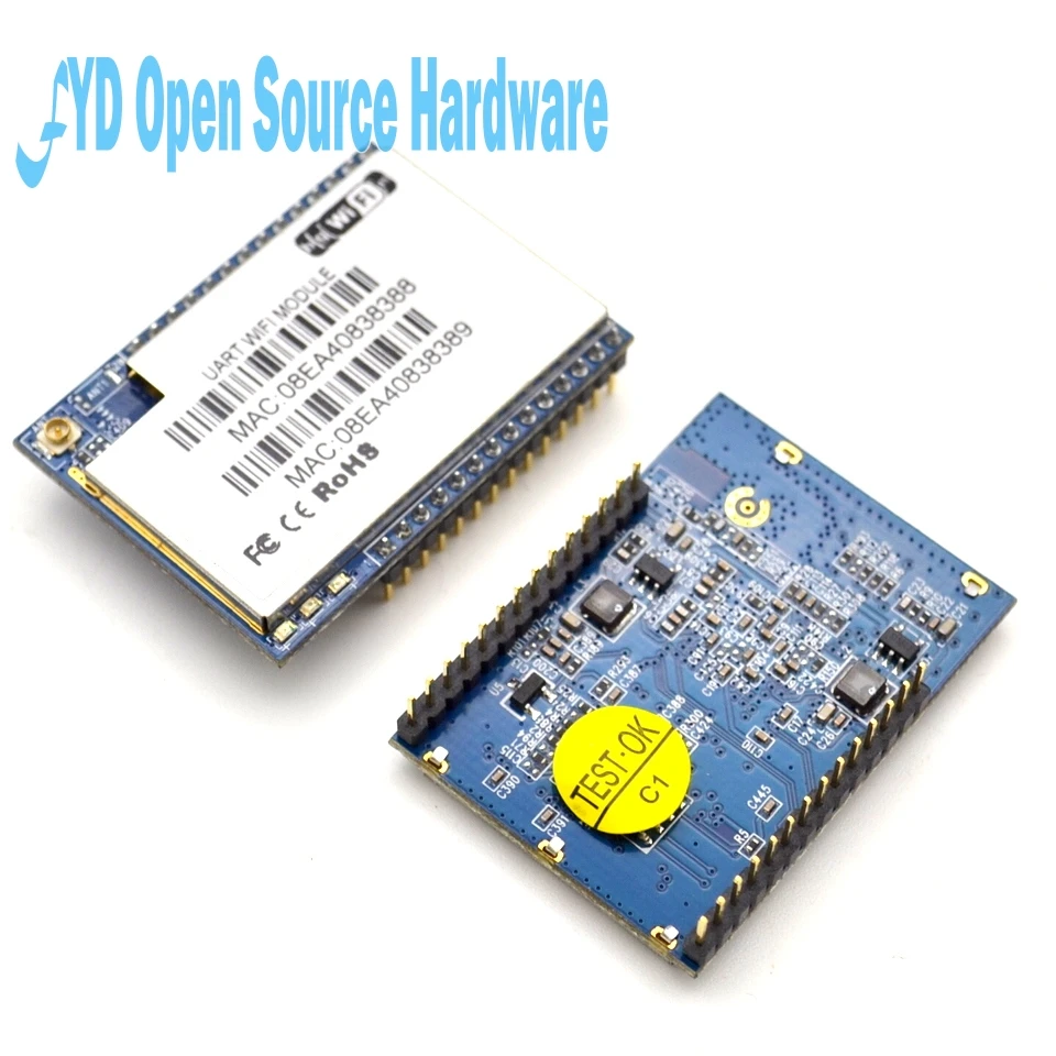1 шт. HLK-RM04 RM04 Uart последовательный порт для Ethernet wifi Wi-Fi беспроводной сетевой модуль преобразования с PCB антенной