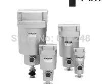 SMC type auto drain type precision air filter series AMG/water-drop separator AMG250-02/AMG250-03/AMG250-04 manual drain