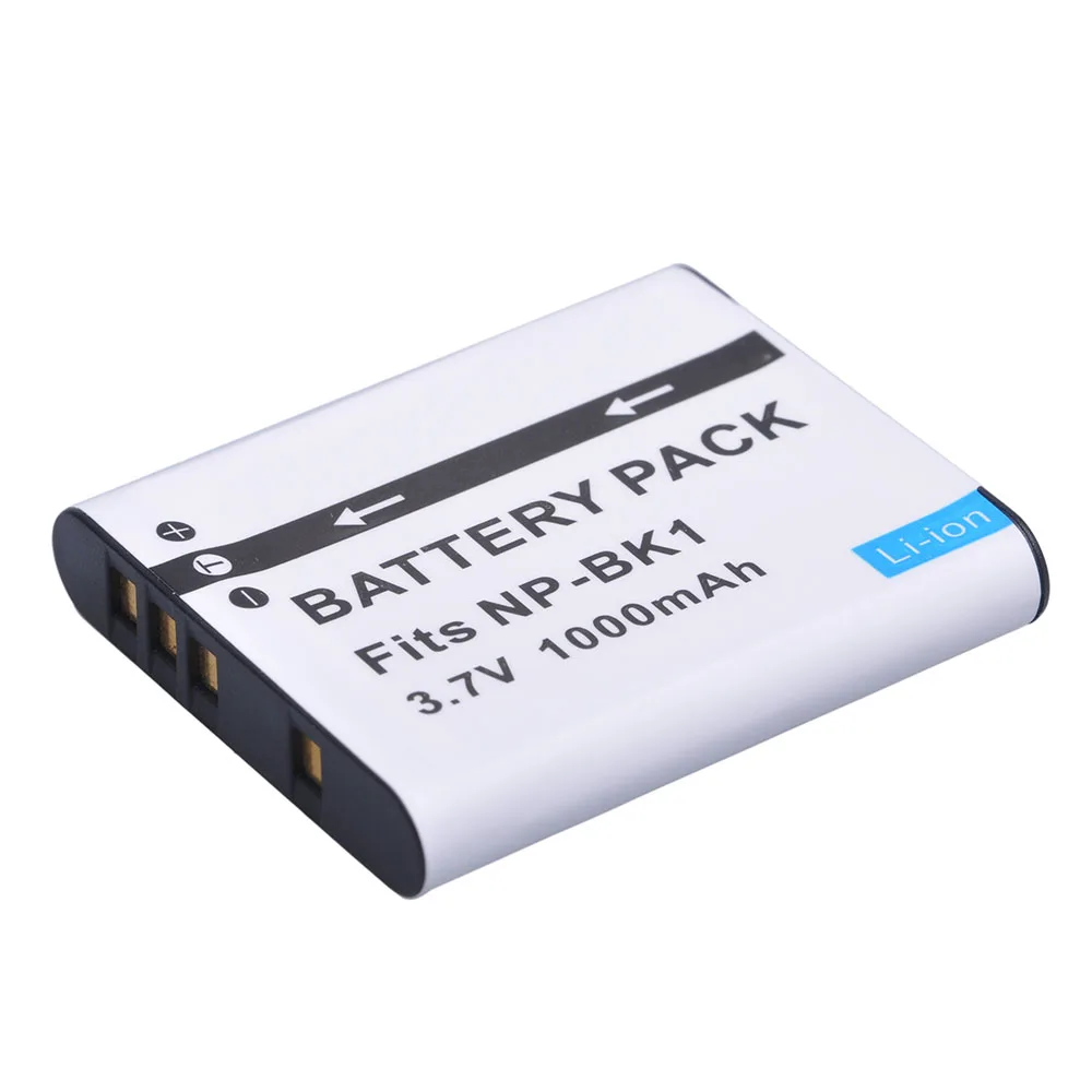 Tectra 3 7 V 1000mAh NP BK1 NPBK1 np bk1 Аккумулятор для Sony DSC S750 S780 S950 S980 W180 W190 W370|Цифровые