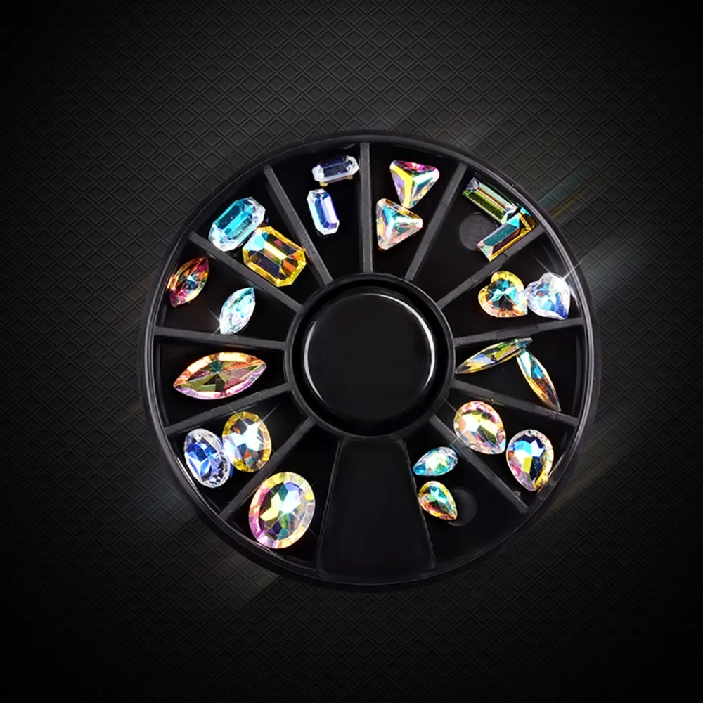 Стразы Anmas Rucci для дизайна ногтей своими руками блестящие стразы 3D украшение