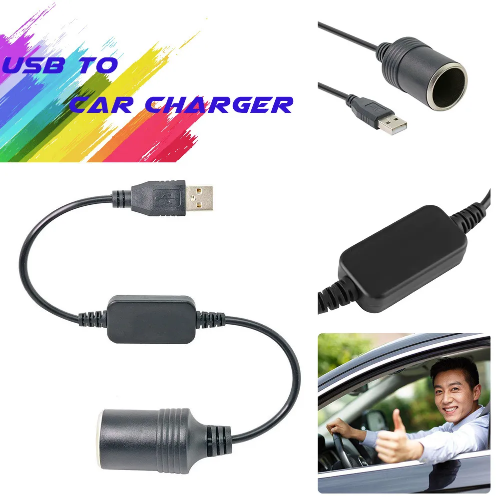 5 в 2A USB на 12 В 8 Вт Авто розетки адаптер для автомобильного прикуривателя Зажигалка USB конвертер «Папа-мама» автомобильное зарядное устройство