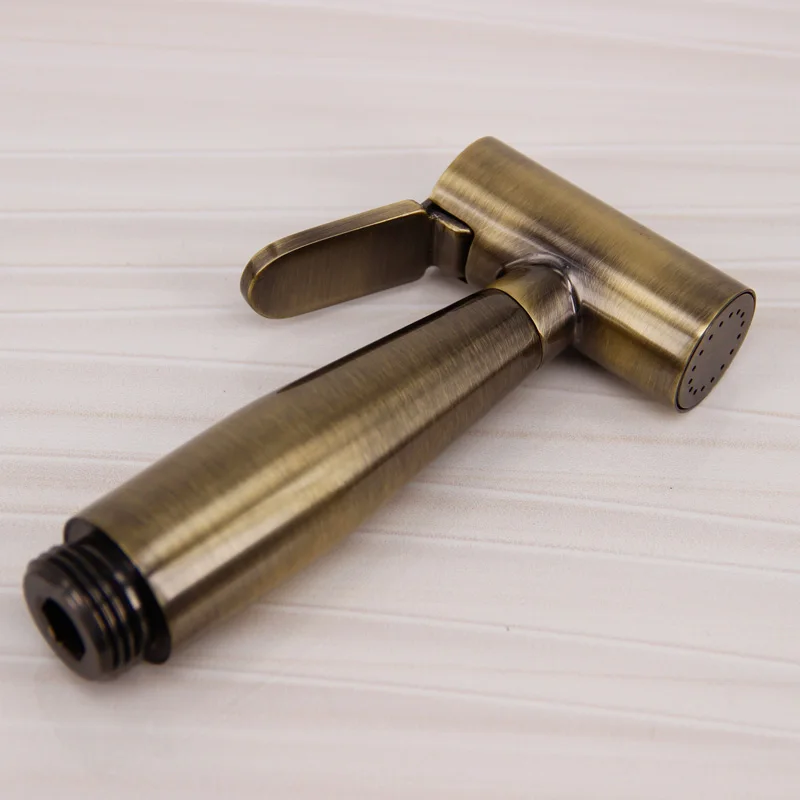 Бесплатная доставка античный латунный распылитель ручной для унитаза биде спрей