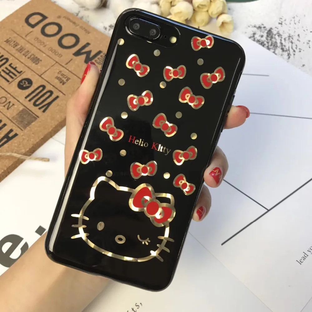 Япония супер мило Hellokitty пух Микки Кумамон птичка керамические гальваническим TPU