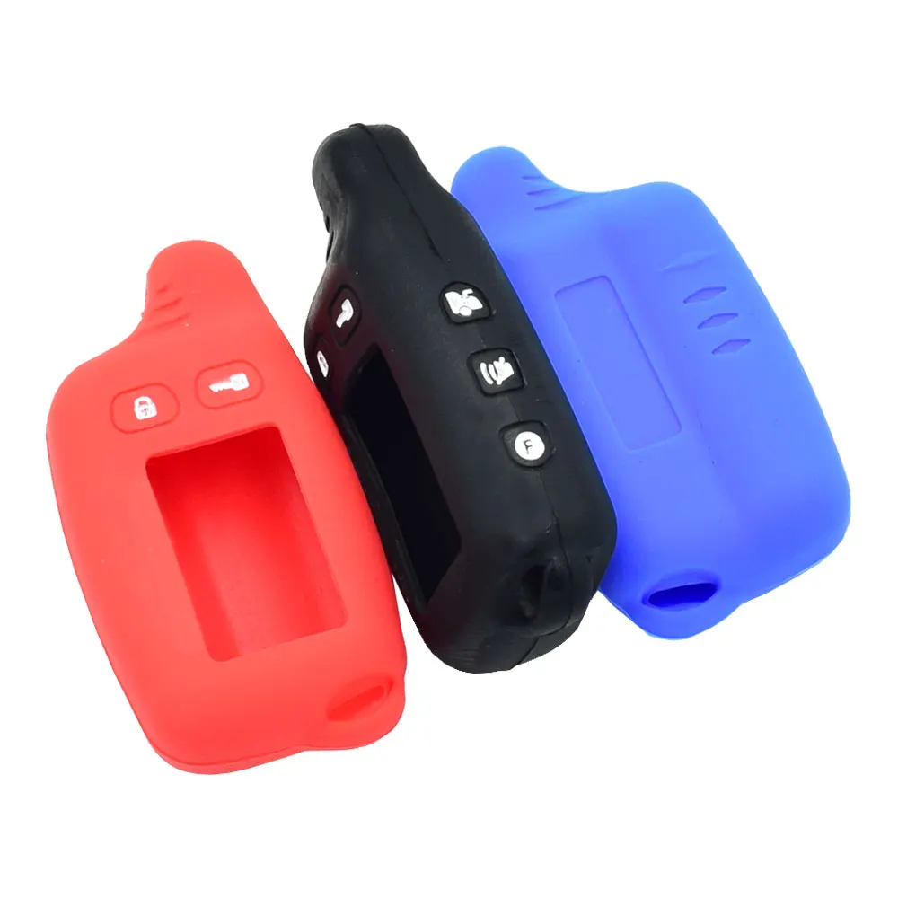ATOBABI TW9010 силиконовый чехол дистанционный ключ крышка Для Томагавк TW9020 TW9030 TW-9010 2 полосная автомобильная охранная сигнализация Системы ЖК-дисплей передатчик