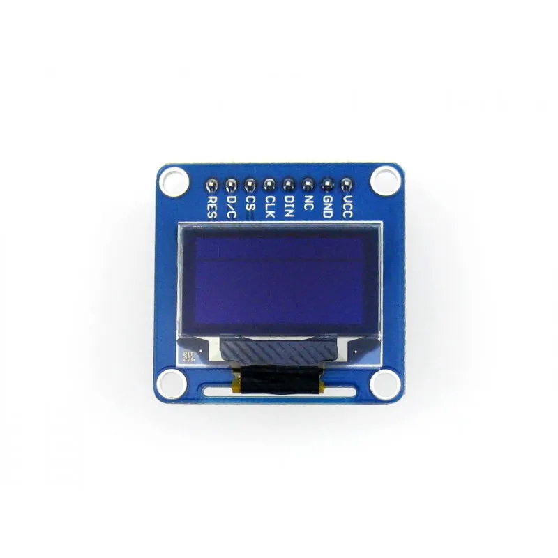 Waveshare 10pcs/lot 0.96inch OLED (B) 128*64 small size Display Module SPI / I2C Interfaces Straight/Vertical Pinheader