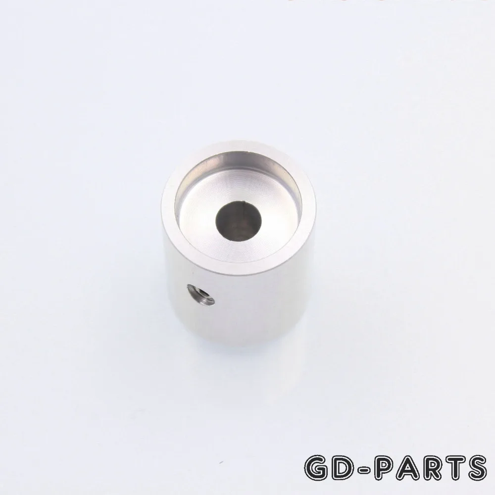 Ручка управления громкостью из алюминия черный/серебристый цвет 20*22 мм для