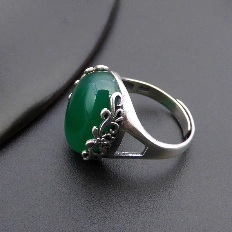 Женское серебряное кольцо FNJ регулируемое из чистого серебра 925 пробы с