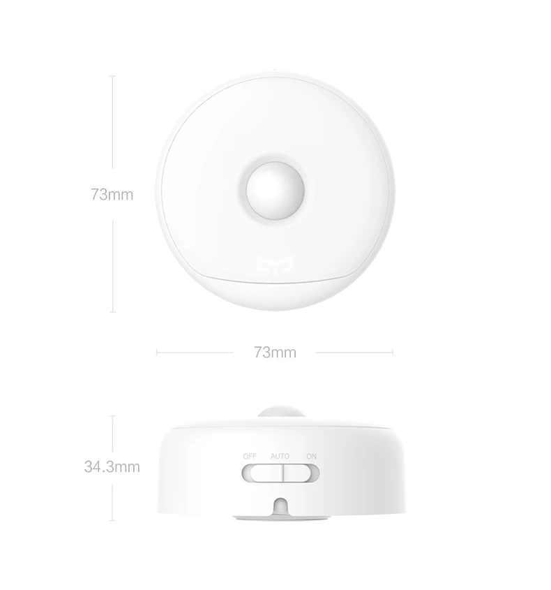 Xiaomi Mijia Yee светильник светодиодный ночной Светильник Инфракрасный магнитный с крючками Дистанционный датчик движения тела для Xiaomi умный дом