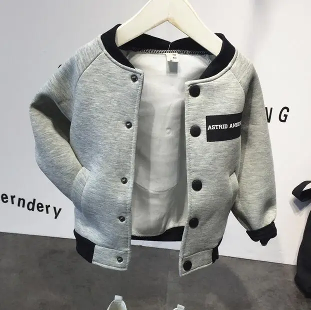 coat Детский костюм, хлопковая детская бейсбольная куртка+ толстовка+ штаны, комплект одежды из 3 предметов, осенне-зимний костюм для маленьких мальчиков, комплект одежды для детей - Цвет: coat