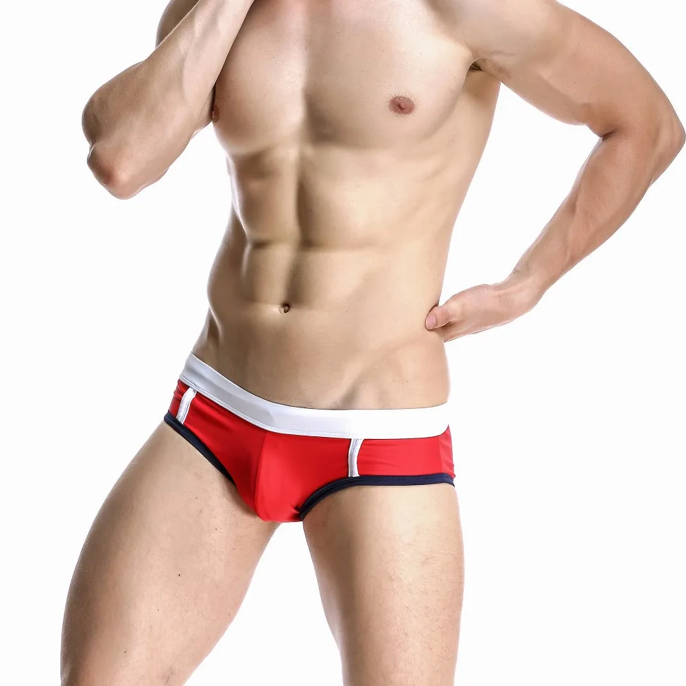Пикантный Мужской купальный костюм с низкой талией плавки одежда для плавания