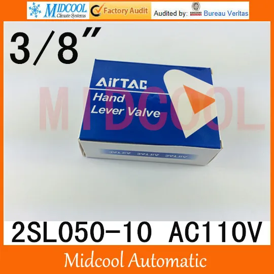 

Free shipping 2SL050-10 stainless steel solenoid valve AC110V port 3/8" two two-way normally closed type