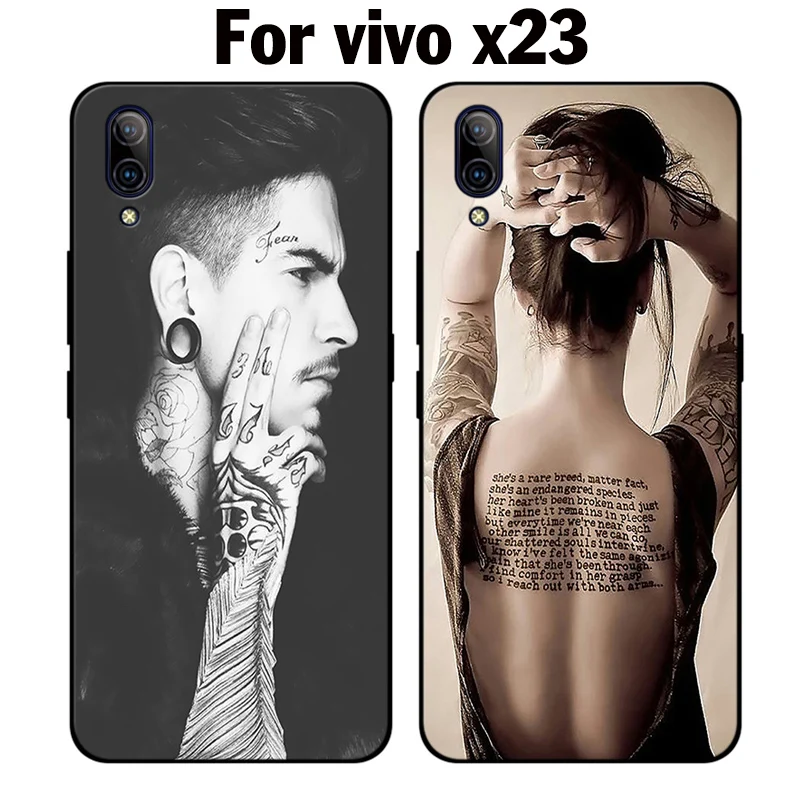 Чехол для vivo x 23 городской мужской и женский мягкий ЧЕХОЛ ДЛЯ защитный чехол vivox23