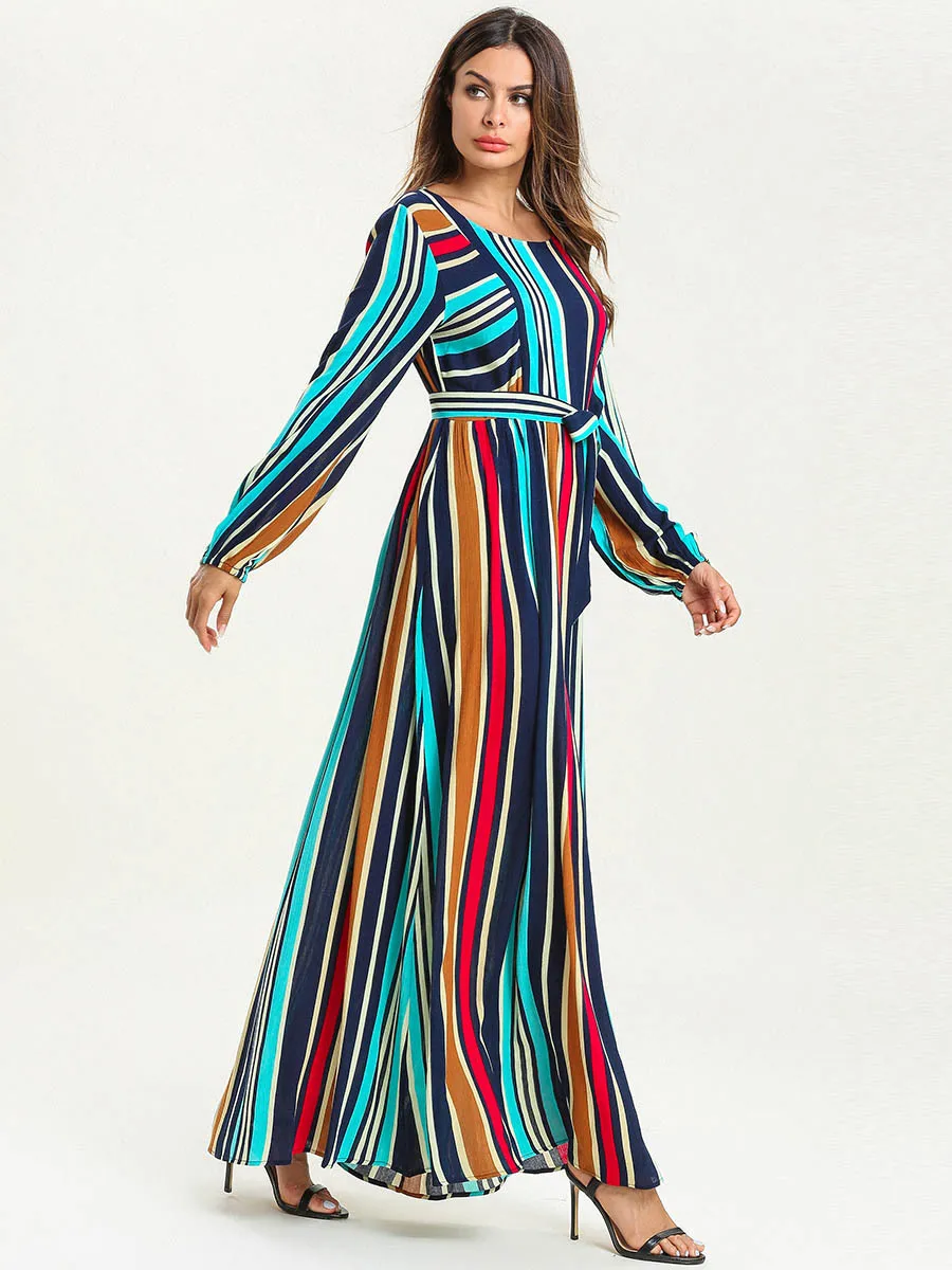 Мусульманский Арабский исламский Дубай Абая кафтан марокканский