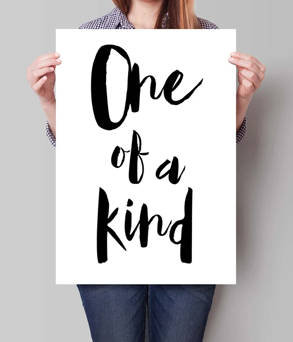 Цифровая печать одного из видов мотивационного искусства для спальни девушки