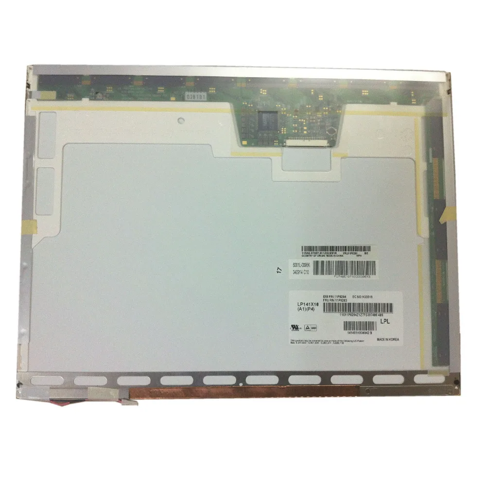

LALAWIN LP141X10 A1P4 LP141X10 (A1)(P4) 1024X768 20PIN 4:3 14.1" LCD Display Laptop Screen