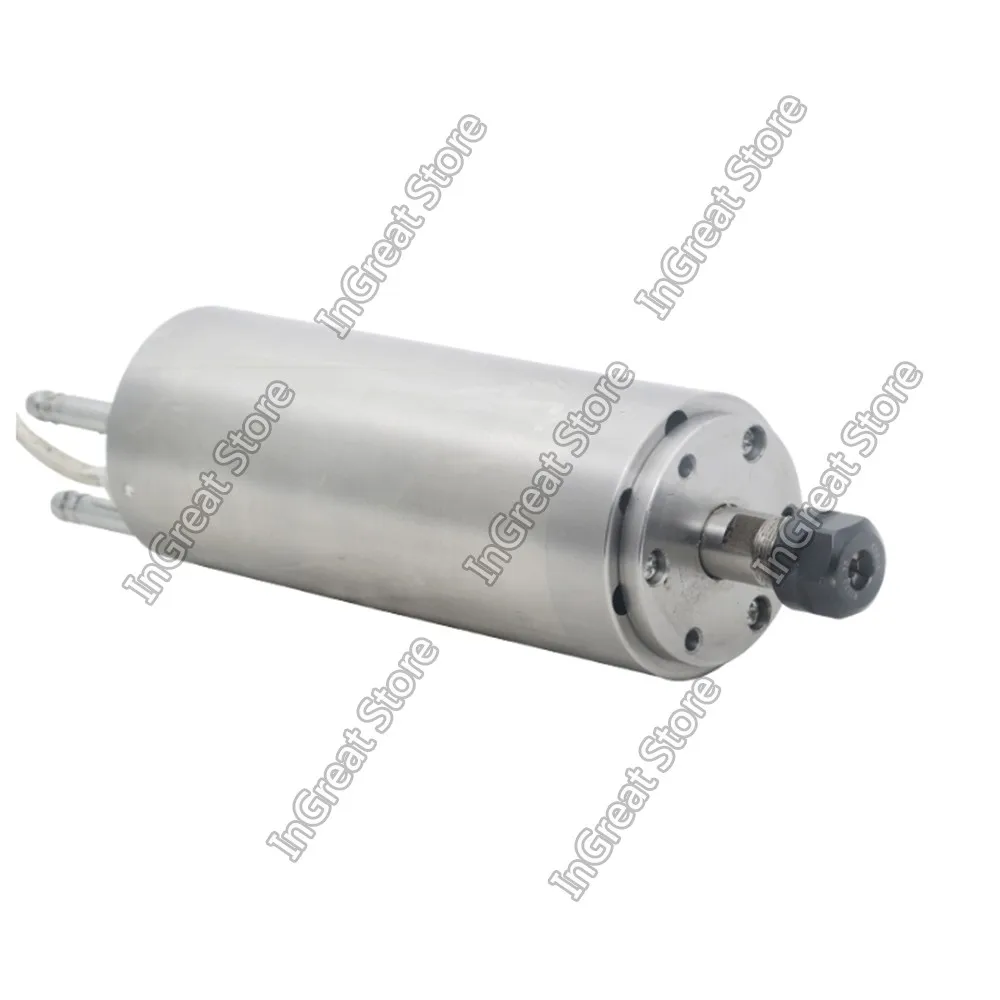 300 Вт мотор шпинделя с водяным охлаждением 0.3KW ER8 60000rpm 3PH AC 75V 1000HZ P4 подшипник для
