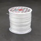 Эластичная нить, 50 м, для самостоятельного изготовления браслетов, ожерелий, ювелирных изделий