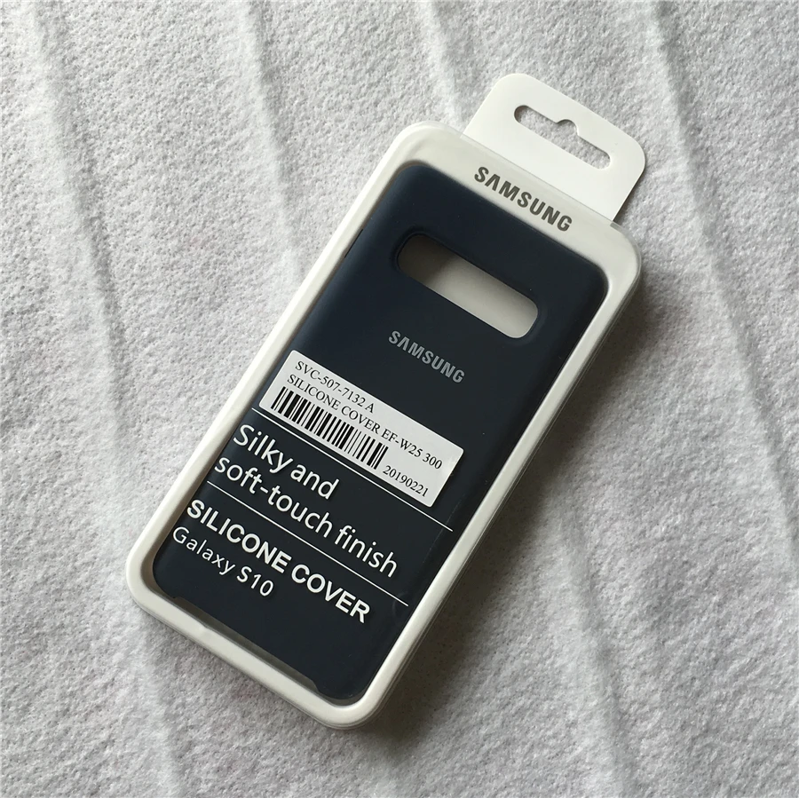 Samsung S10 Plus силиконовый чехол, шелковистый мягкий на ощупь жидкий силиконовый чехол для Galaxy S10+ S10E S10 5G с коробкой