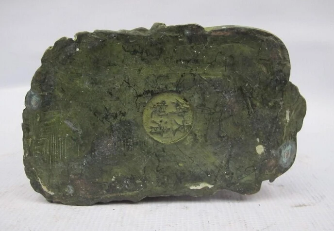 7.5 &quotЛаки Китайский Народная Бронзовый Фэн-Шуй благоприятный Слон Бог корбей