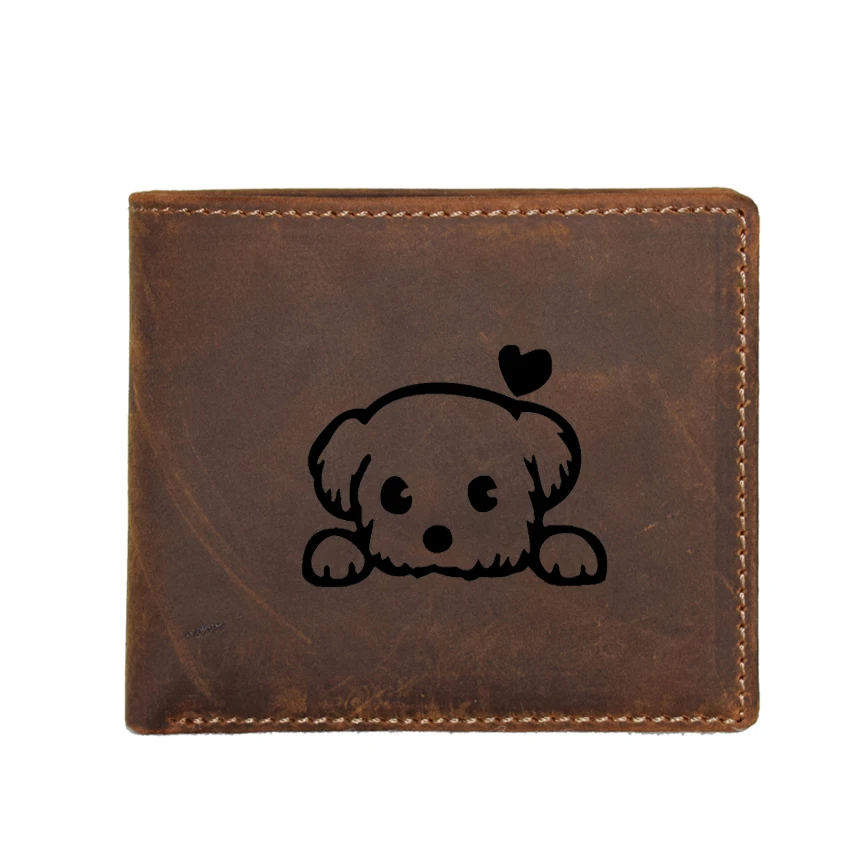 Кошелек мужской из натуральной кожи с защитой RFID и отделением для монет | Багаж