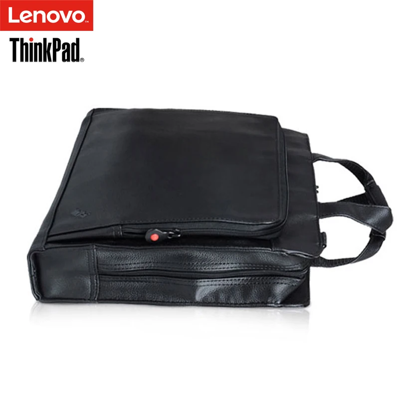 Оригины lenovo ThinkPad ноутбук сумки через плечо бизнес портфель кожаная сумка для 12