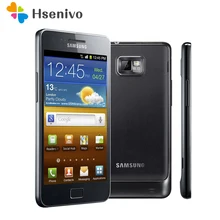 Samsung I9100 Galaxy S II Refurbished-Original Unlocked   S2 Phone Android Wi-Fi GPS 8.0MP camera Core 4.3 1GB RAM 16G Rom