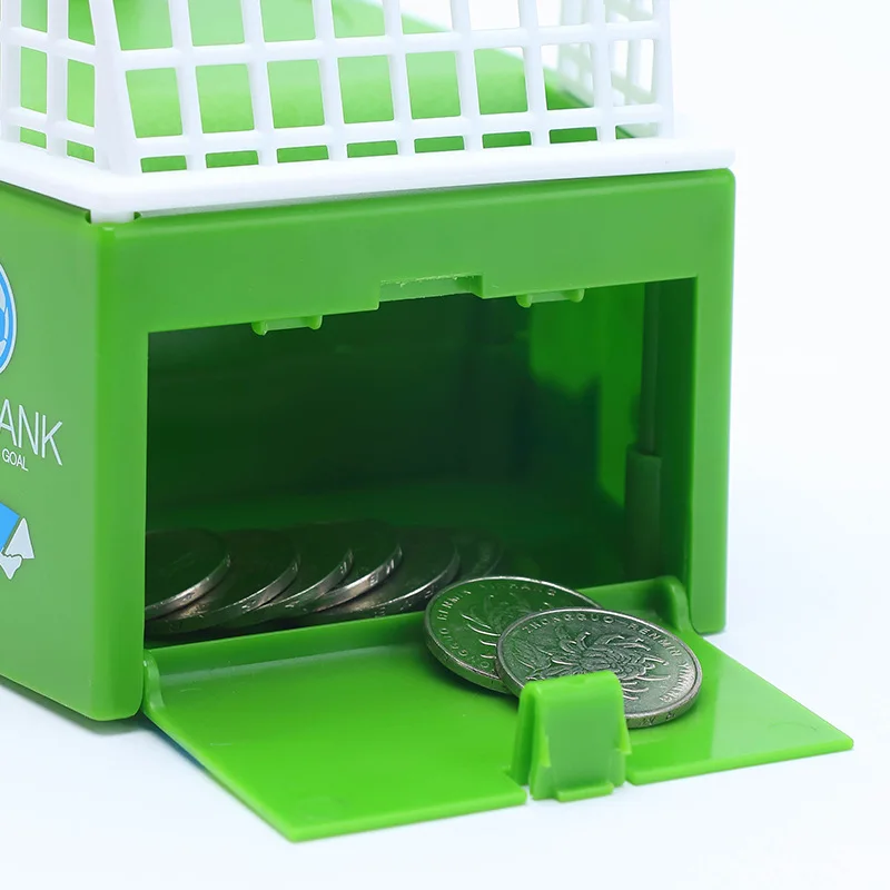 Creative Football Field Piggy Bank Soccer Shot Coin Holder Saving Money Jar Box 2019 Funny Gift Kids child For Friends Toys | Дом и сад
