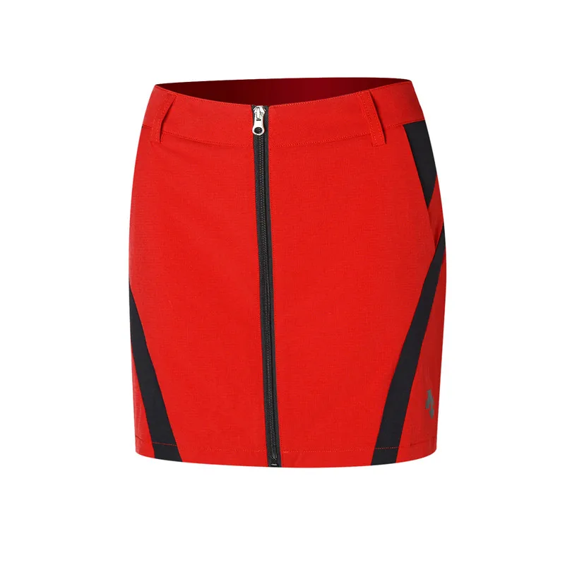 Красный Q2019 Летняя женская короткая юбка DESCENTE Golf юбка Choose выбрать повседневную юбку для гольфа - Цвет: Красный
