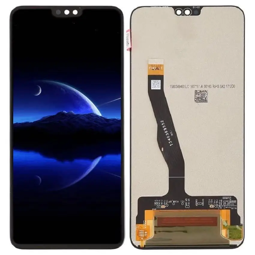 100% протестированный оригинальный черный для huawei Honor 8X ЖК дисплей с сенсорным
