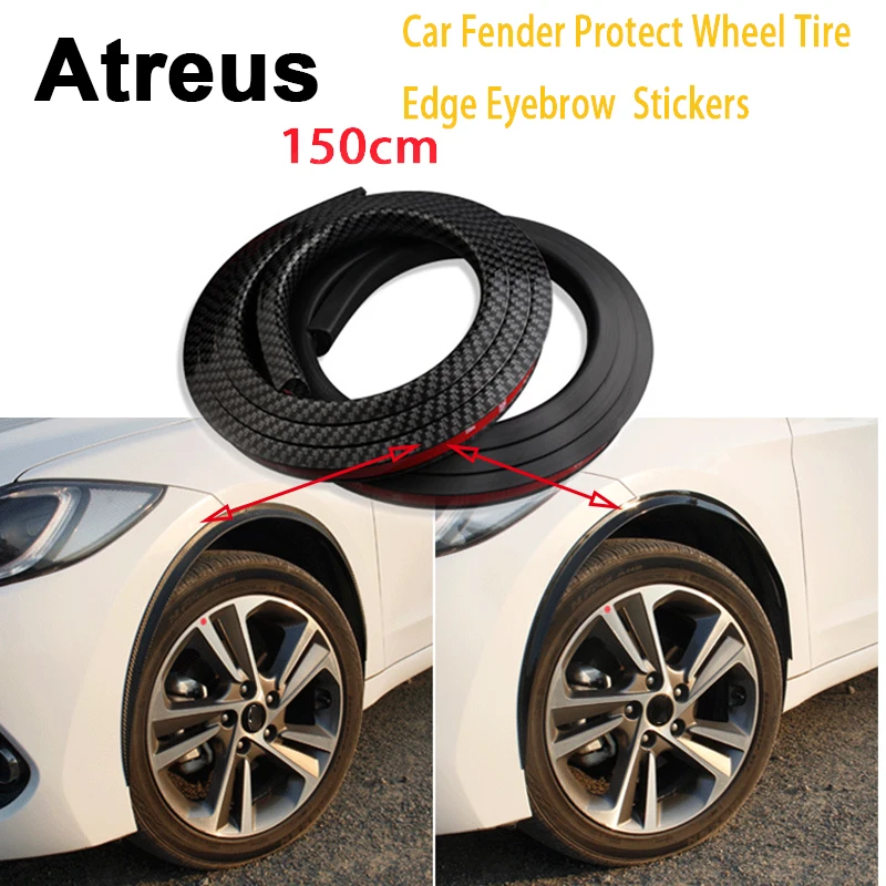 Atreus 150 см для Mitsubishi ASX Suzuki Subaru Acura джип Fiat Hyundai Solaris автомобиля Fender колес Стикеры