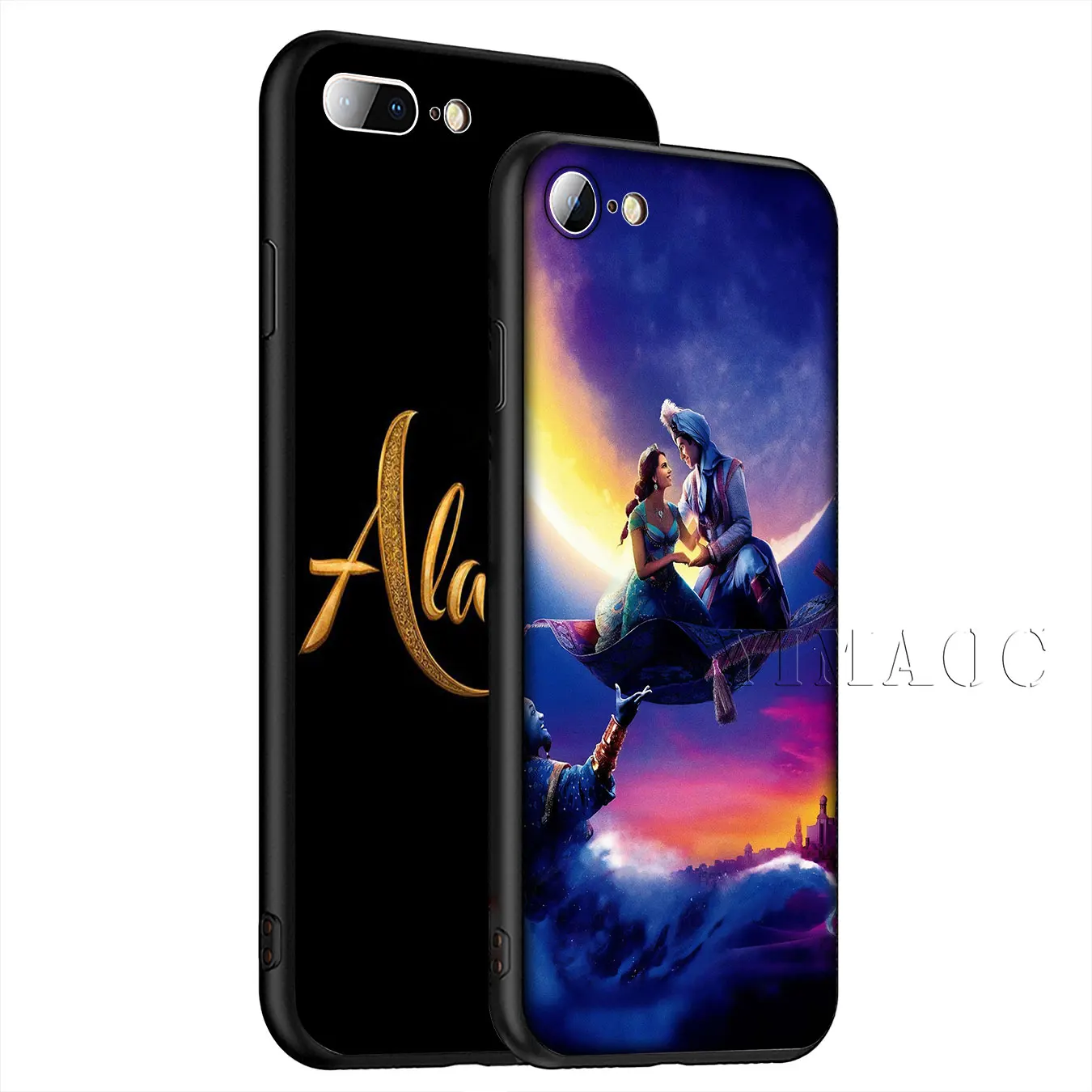 YIMAOC мультфильм Aladdin Мягкий силиконовый чехол для телефона iPhone XR X XS Max 6 6S 7 8 Plus 5 5S SE