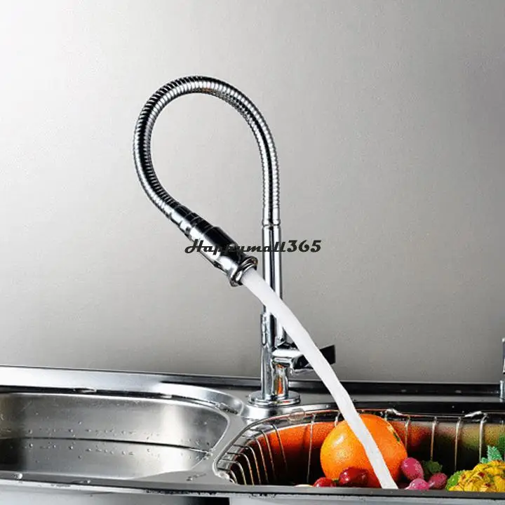 Горячая распродажа! 360 вращения на - трубка кухонная раковина кран-хромированная